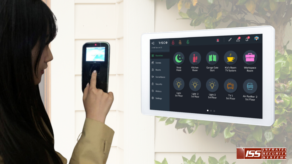 Fingerprint reader for secure access control